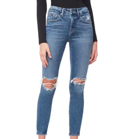 Good American Denim - Good American High Wasted Light Denim